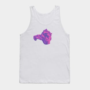 Glass Animals Purple Touch (Head Only) Tank Top